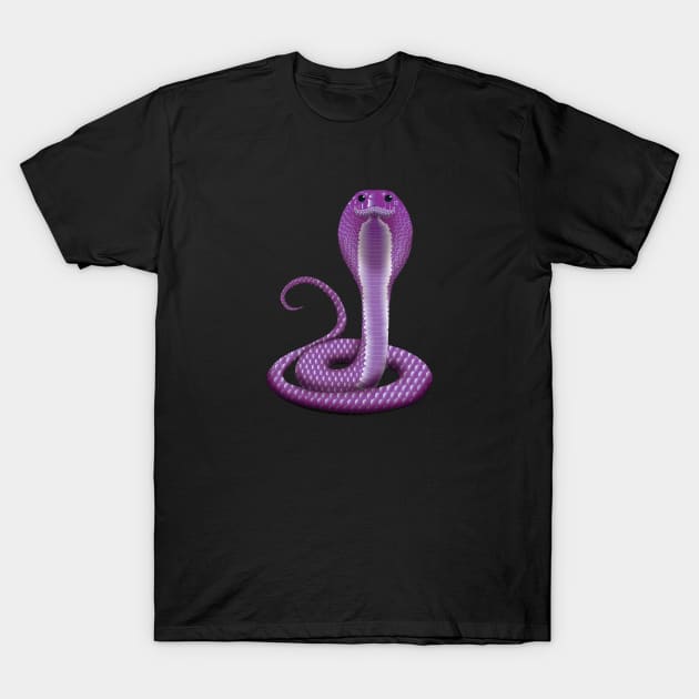 Purple Cobra Cobra T Shirt TeePublic